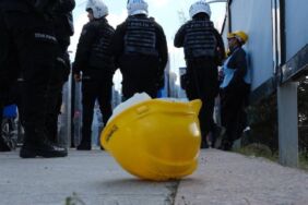 Açlık grevi başlatmışlardı 110 madenci gözaltına alındı