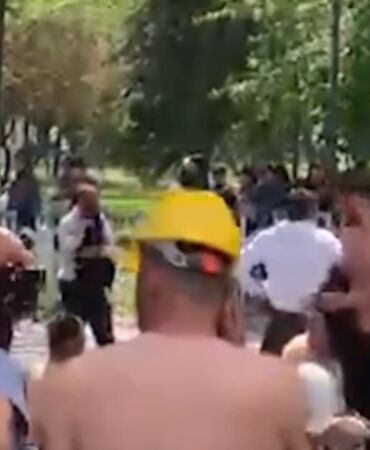 Ankara’da gergin anlar Maden işçilerine yürüyüş sırasında polis engeli