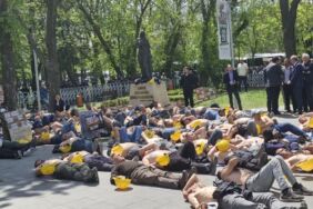 Ankara'da madencilerin direnişi sürüyor 'Bu direniş Türkiye işçi sınıfının direnişidir'