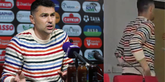 Burak Yılmaz Gaziantep FK’den ayrıldı, basın toplantısında korkutan sözler söyledi