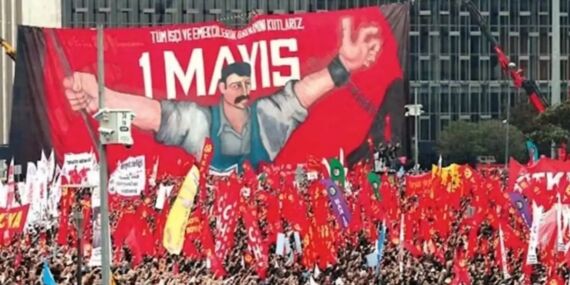 DİSK, KESK, TMMOB ve TTB 1 Mayıs programını açıkladı: İstanbul’da adres Taksim Meydanı