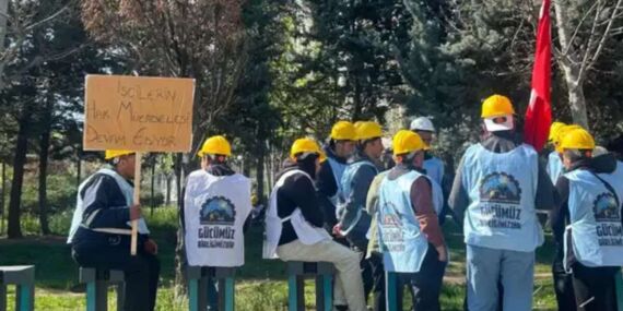 Doruk Maden işçileri: ‘Söke söke alacağız’ diyerek 7. günde eylemi sürdürüyor