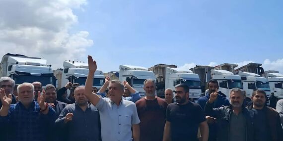 Hatay’da 800 TIR şoförü kontak kapattı: ‘Zararına çalışmayacağız’