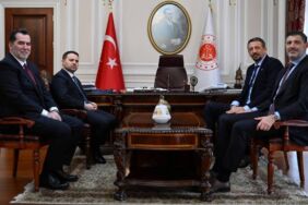 Hidayet Türkoğlu'ndan Akın Gürlek ve Mustafa Çiftçi'ye ziyaret