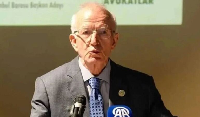 İstanbul Barosu Başkanı İbrahim Kaboğlu,