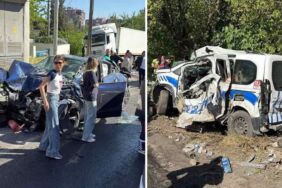 İzmir’de tır dehşeti! karşı şeride geçti, 10 araca çarptı Ölü ve yaralılar var