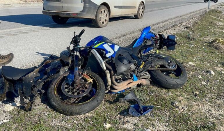 Kalıcı sakatlığa yol açabilir Genç sürücüler motosiklet kazalarına karşı dikkatli olmalı