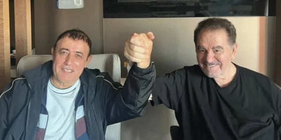 Mahmut Tuncer, İbrahim Tatlıses’i hastanede ziyaret etti: Tuncer’den ‘Aslanlar gibi’ mesajı