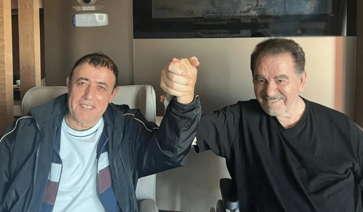 Mahmut Tuncer, İbrahim Tatlıses’i hastanede ziyaret etti Tuncer’den 'Aslanlar gibi' mesajı