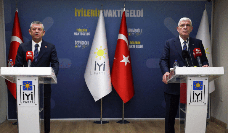 Özgür Özel'in ziyaretleri devam ediyor Müsavat Dervişoğlu'ndan 'ara seçim' desteği