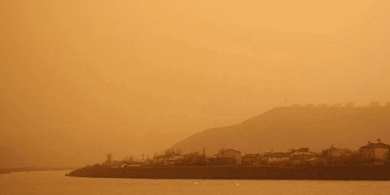 Pazar gününe kadar tozlu hava: İstanbul çöl tozunun gölgesinde