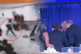 Washington’da panik anları Trump korumalar eşliğinde salondan çıkarıldı