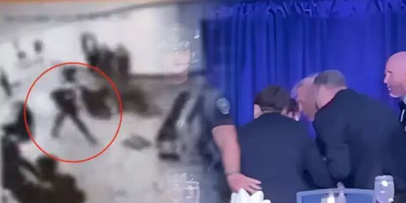 Washington’da panik anları: Trump korumalar eşliğinde salondan çıkarıldı