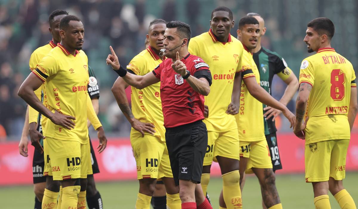 göztepe hakem tepkisi