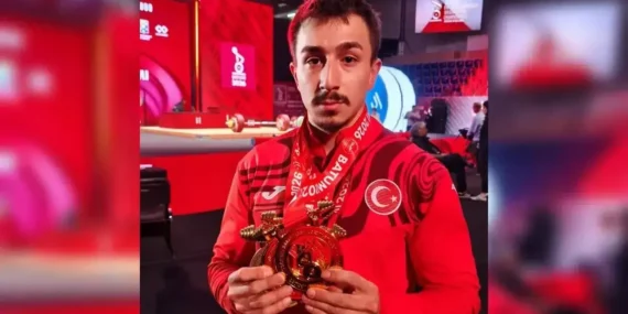 Büyük gurur! Yusuf Fehmi Genç Avrupa’da çifte altın kazandı