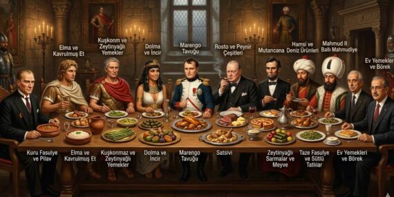 Dünyayı yönetenlerin sofrasındaki sırlar: Fatih’ten Atatürk’e liderlerin vazgeçemediği tatlar