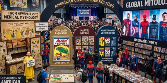 Mürekkepten mitolojiye: Amerikan çizgi romanının imparatorluk yolculuğu