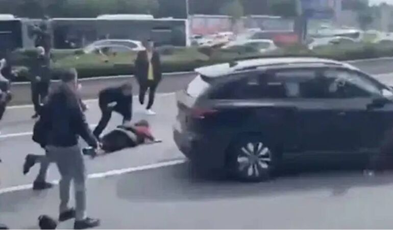 CHP Genel Merkezi önünde bekleyenleri ezmişti: O aracın plakası sahte çıktı!