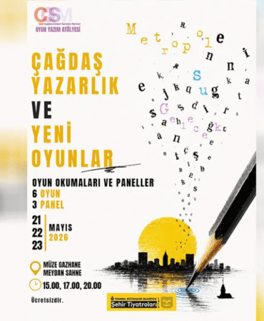 Çağdaş yazarlık ve yerli oyunlar atölyesi İstanbul'da gerçekleşecek