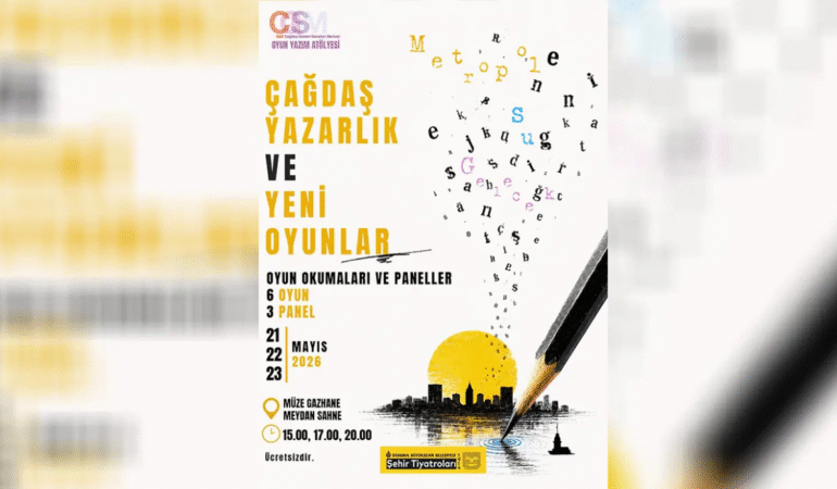 Çağdaş yazarlık ve yerli oyunlar atölyesi İstanbul'da gerçekleşecek