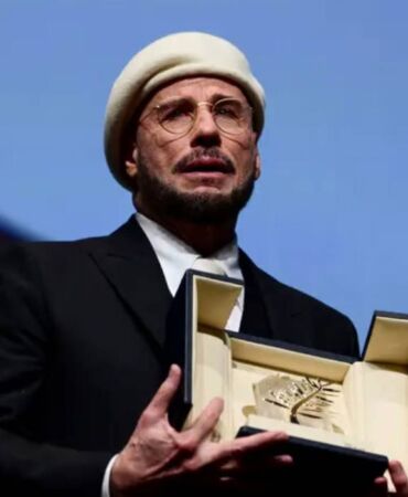 Cannes’da sürpriz ödül John Travolta’ya onur palmiyesi