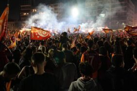 Galatasaray'ın şampiyonluğu İstanbul'da coşkuyla kutlandı