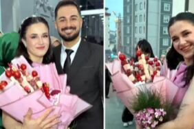 Kız istemeye kuşbaşı kebap buketiyle gitti