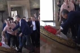 Özgür Özel’in Anıtkabir ziyaretinde dikkat çeken kriz Çelenk mozoleye alınmadı!