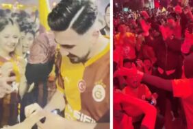 Şampiyonluk kutlamasında sürpriz evlilik teklifi