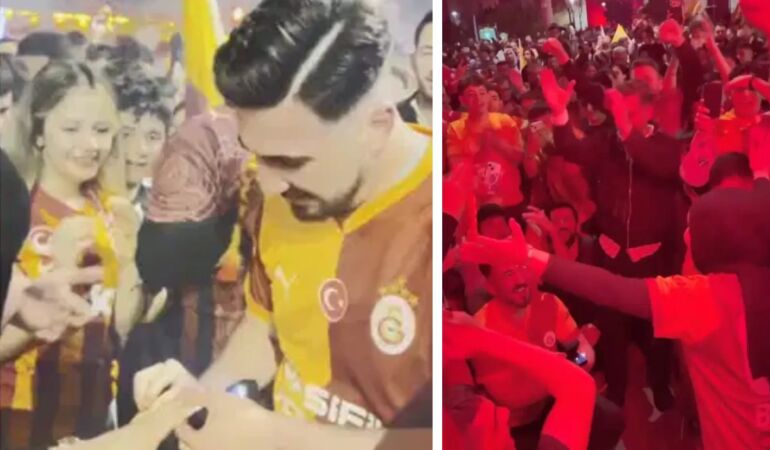 Şampiyonluk kutlamasında sürpriz evlilik teklifi