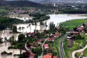 Tokat’ta taşkın riski Polis ekiplerinden tahliye anonsu