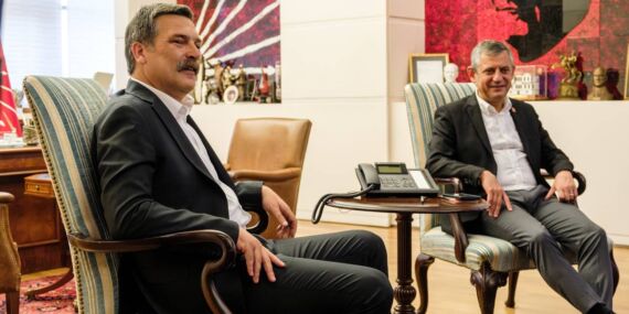 TİP Genel Başkanı Erkan Baş’tan CHP lideri Özgür Özel’e ziyaret