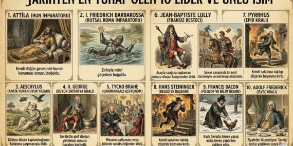 Tahttan mezara: Tarihin akışını değiştiren liderlerin akılalmaz sonları