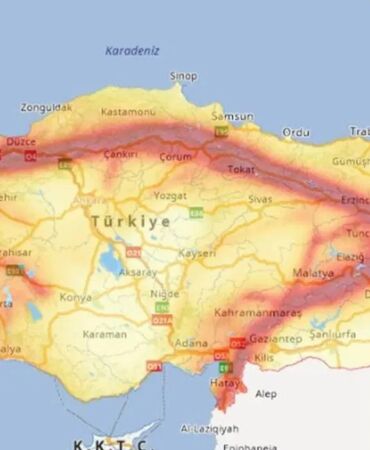 13 yıl sonra yeni harita Türkiye’de diri fay sayısı 700’e yükseldi1