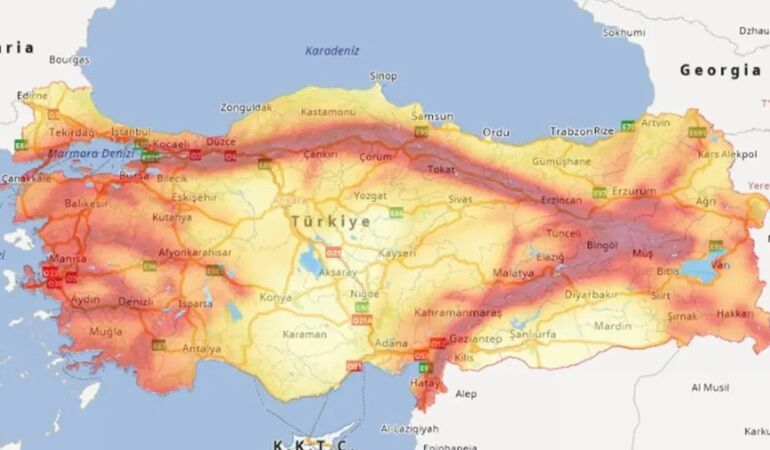13 yıl sonra yeni harita Türkiye’de diri fay sayısı 700’e yükseldi1