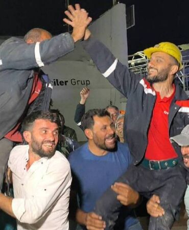 27 gündür direnen madenciler kazandı Özşen Madencilik işçileri yeryüzüne çıktı