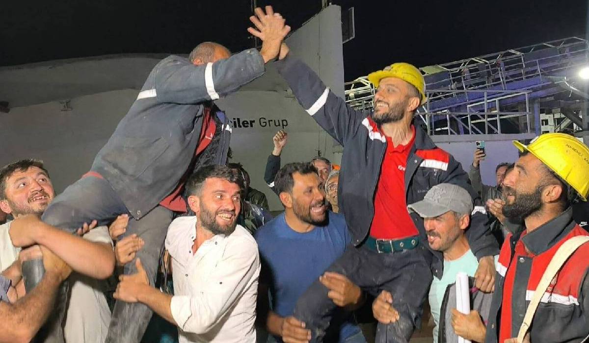 27 gündür direnen madenciler kazandı Özşen Madencilik işçileri yeryüzüne çıktı