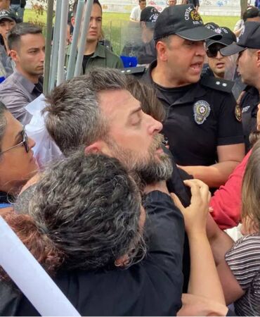 Ankara'da özel sektör öğretmenlerine polis müdahalesi