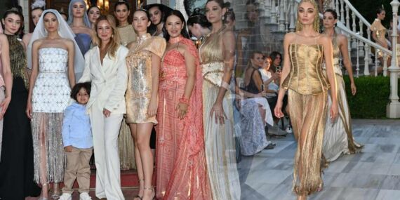 Büyükada'da bir ilk Tuba Ergin'in defilesi Türkiye'nin ilk Net Zero Couture etkinliği oldu
