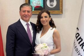 CHP'de mutlu gün Murat Emir ile Evrim Rızvanoğlu dünyaevine girdi