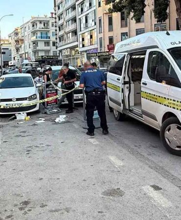Elinde pastayla silahlı saldırıya uğradı