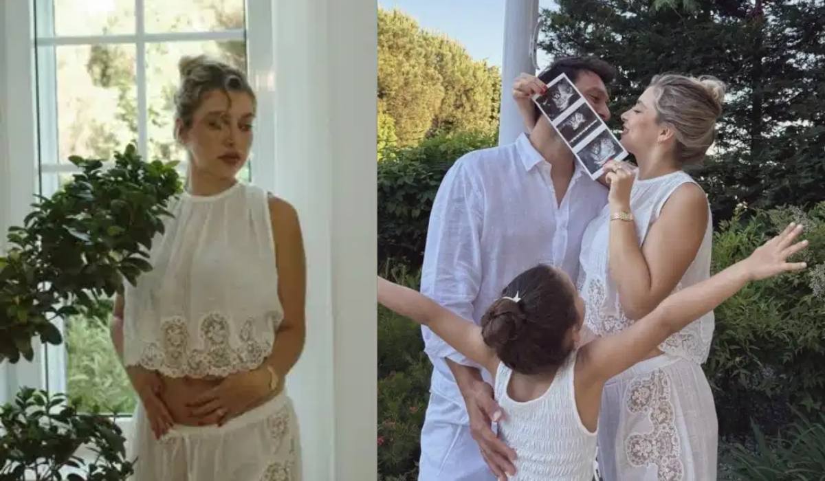 Hande Erçel ikinci kez teyze oluyor Gamze Erçel’den sürpriz paylaşım1