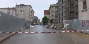 İstanbul Sancaktepe'de toprak kayması meydana geldi