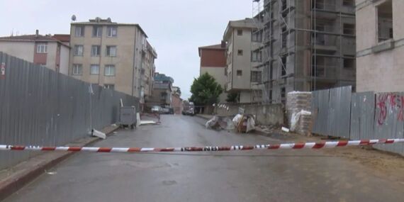 İstanbul Sancaktepe’de toprak kayması meydana geldi