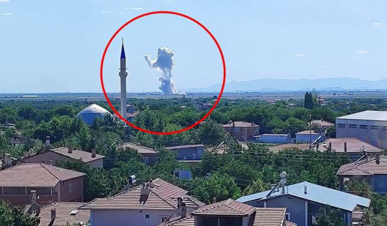 Niğde'de havai fişek fabrikasında patlama 1 ölü, 1 yaralı