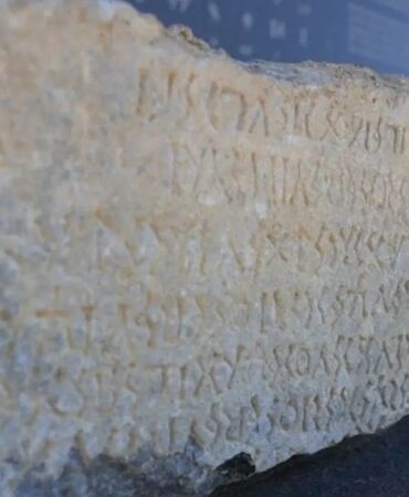 Sidece'nin kayıp dili çözülüyor 31 harf gün yüzüne çıkarıldı