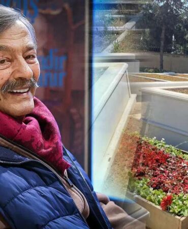 Yeşilçam’ın büyük ustasına vefa Kadir İnanır’ın kabri çiçeklerle doldu
