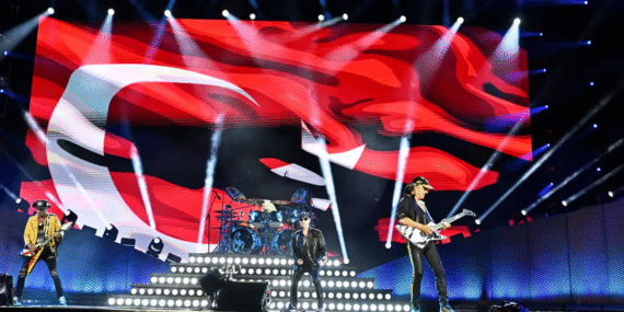 İstanbul’da Scorpions rügarı esti