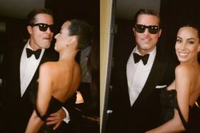 Brad Pitt ve Ines de Ramon’dan düğün öncesi romantik poz