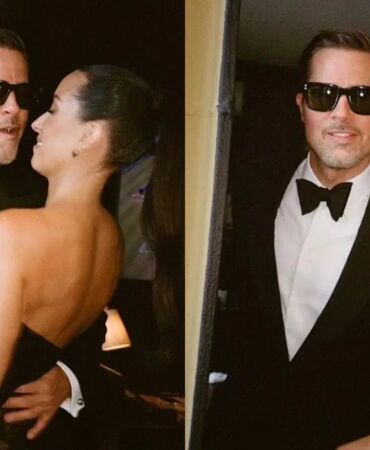Brad Pitt ve Ines de Ramon’dan düğün öncesi romantik poz